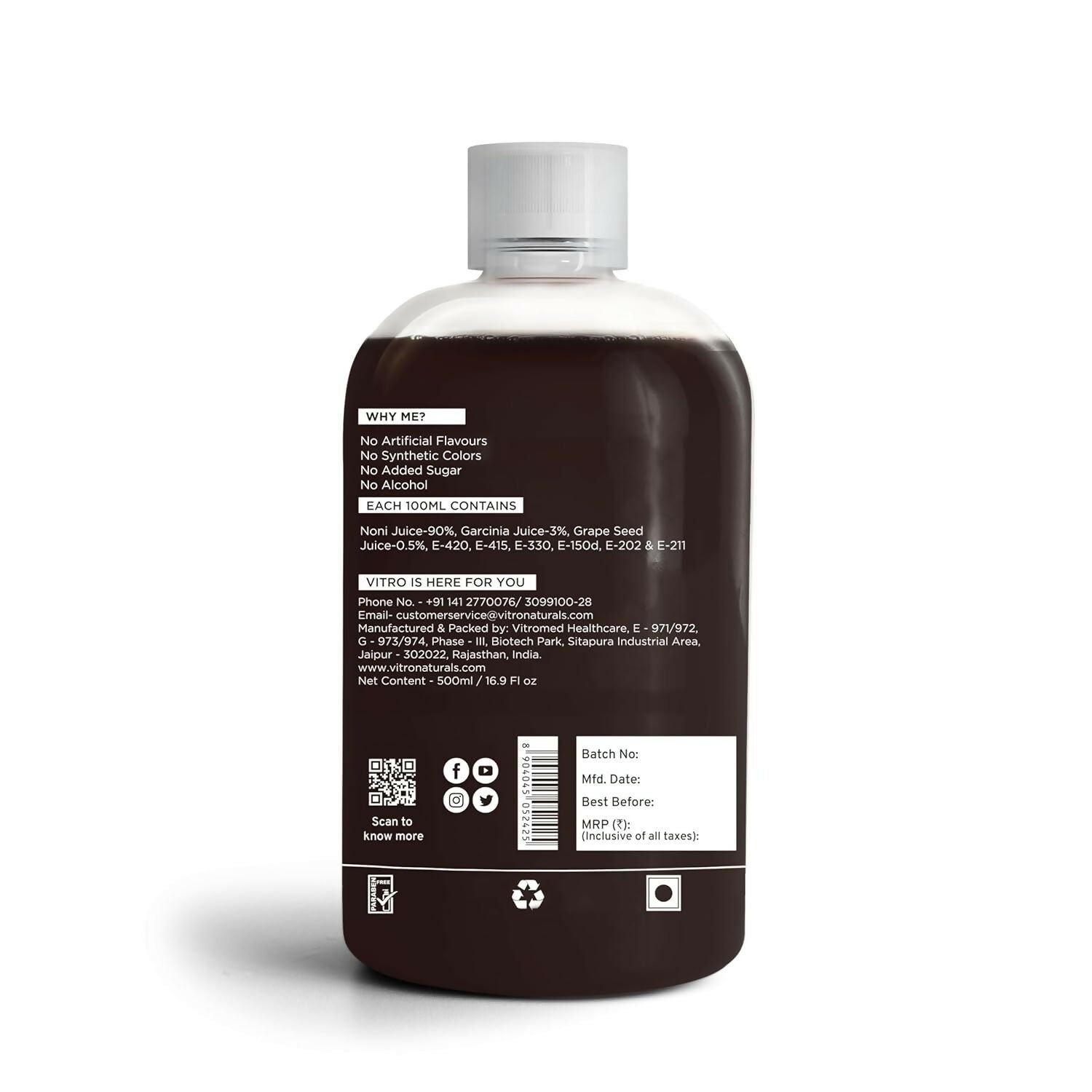 Vitro Naturals Noni Juice | Swadesiicart