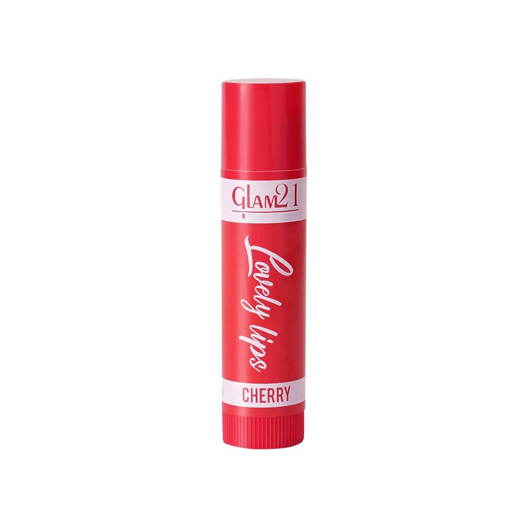 Glam21 Moisturizing Lip Balm Fruit Extract & Infused Active Ingredients - Cherry - Swadesiicart
