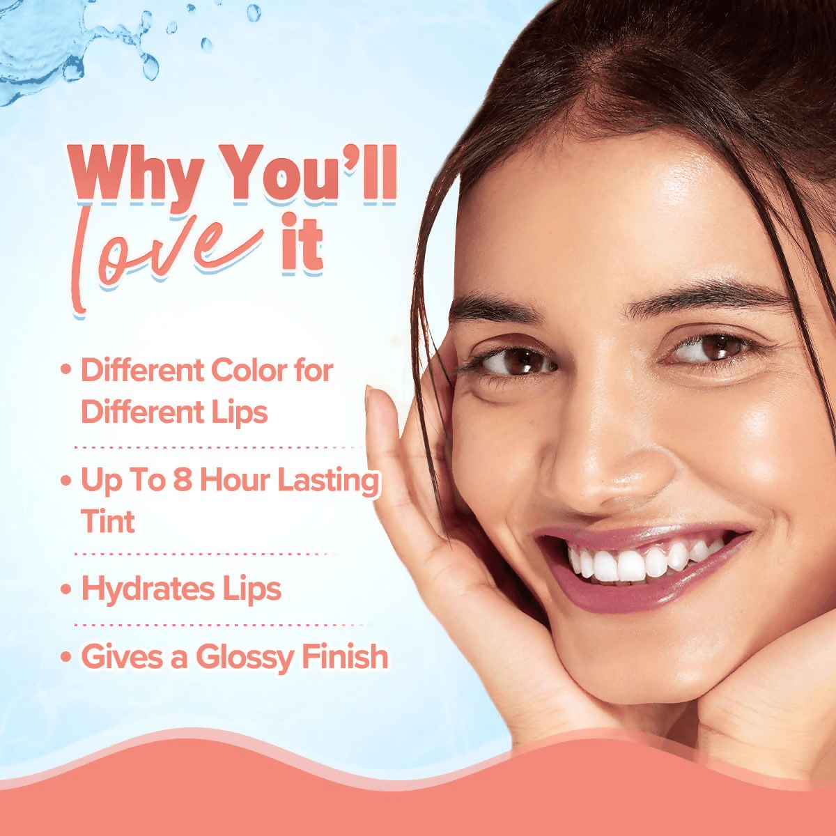 Aqualogica Plump+ Pouty Li-Ph Gloss - Peach Vanilla - Limited Time Offer - Swadesiicart
