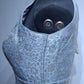 Kia Fashions Grey Banarasi With Gold & Silver Weave Readymade Blouse | Swadesiicart