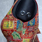 Kia Fashions Rust Jacquard Weave Multi Color Weave Readymade Blouse - Swadesiicart