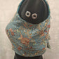 Kia Fashions Aqua Blue Georgette Multi Color Emb & Sqn Readymade Blouse - Swadesiicart