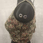 Kia Fashions Black Georgette Multi Color Emb & Sqn Readymade Blouse - Swadesiicart