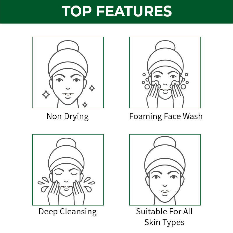 Nykaa Naturals Cucumber & Aloe Vera Face Wash for Hydrated Skin - Swadesiicart