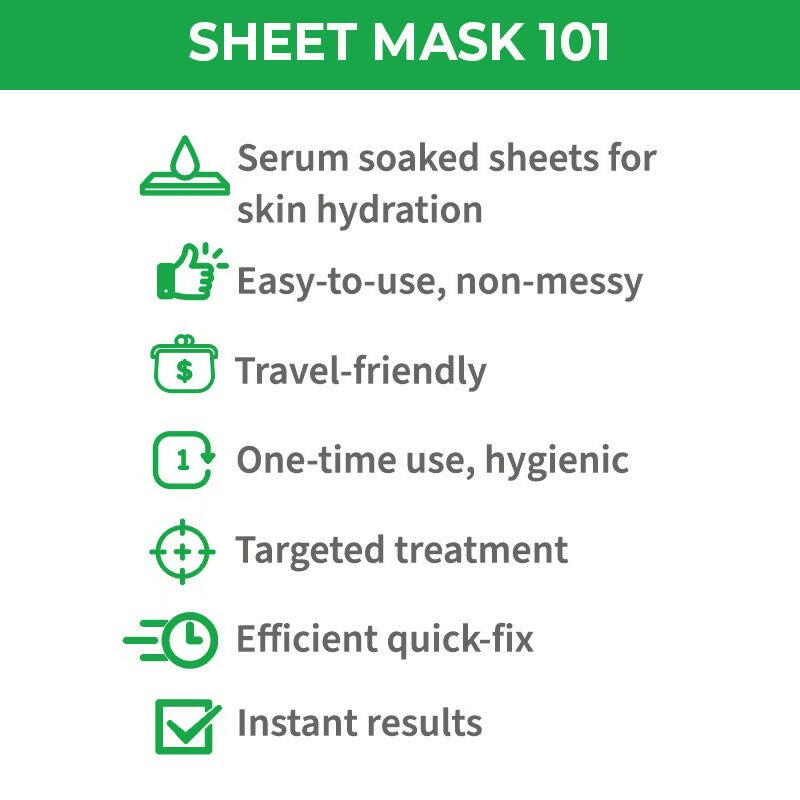 Nykaa Skin Secrets Exotic Indulgence Avocado + Moringa Sheet Mask For Nourished & Hydrated Skin - Swadesiicart