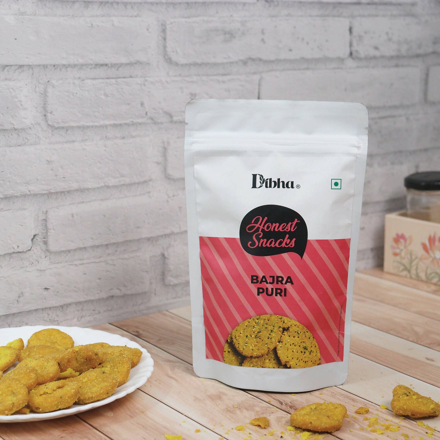 Dibha - Honest Snacking Bajra Puri Snack - Swadesiicart