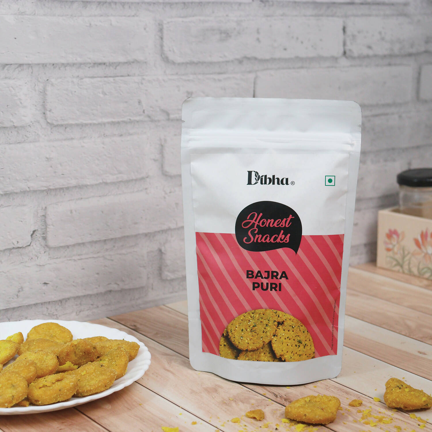 Dibha - Honest Snacking Bajra Puri Snack - Swadesiicart
