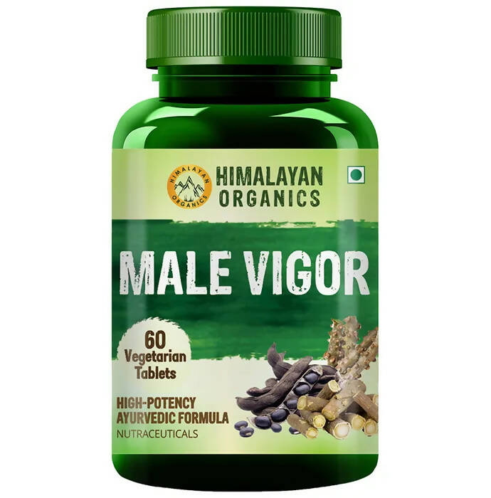 Himalayan Organics Male Vigor Vegetarian Tablets | Swadesiicart