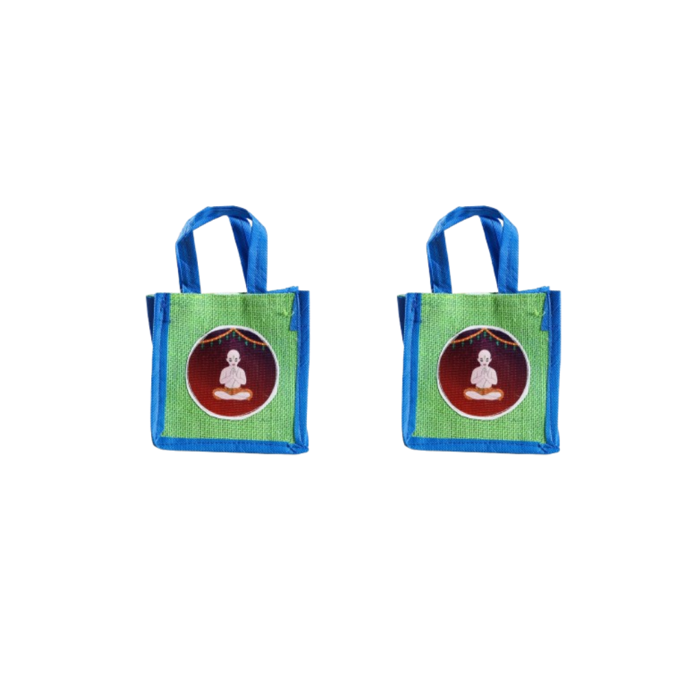 Sri Rudra Theme Jute Bag (SR 02786)