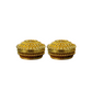 Sri Rudra Gold Fancy Tray Round Bowl (EAN 8906101491865)