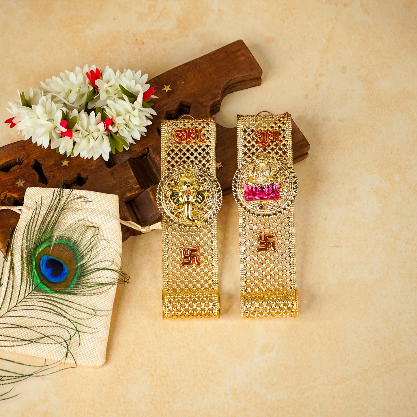 Sri Rudra Shub lab Laxmi & Ganesh (SR 01486) | Swadesiicart