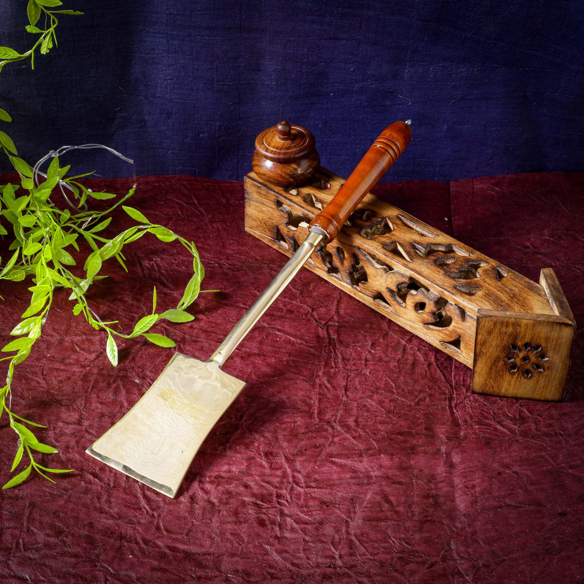 Sri Rudra Serving Spoon Big (SR 02986) | Swadesiicart