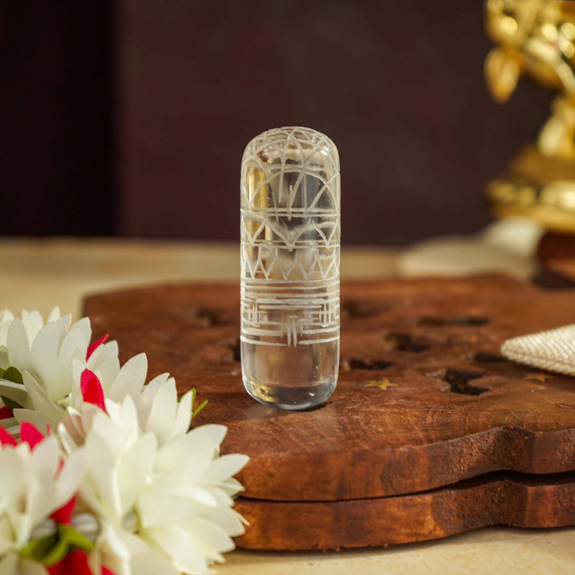 Sri Rudra Sphatika Rekhankit | Swadesiicart