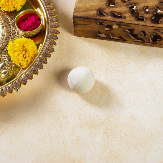 Sri Rudra Vibhuthi Round (EAN 90097) | Swadesiicart