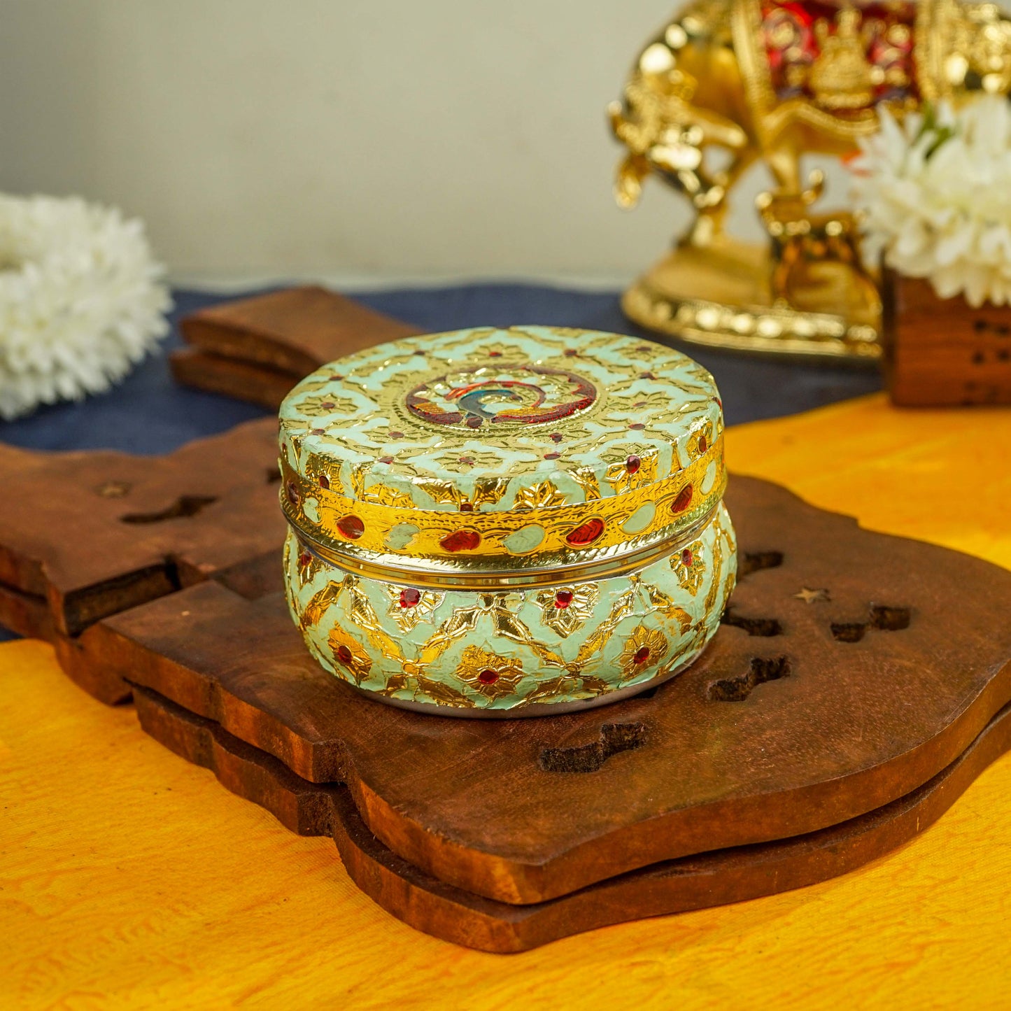 Sri Rudra Meena Kari Box (SR 02930) - Swadesiicart