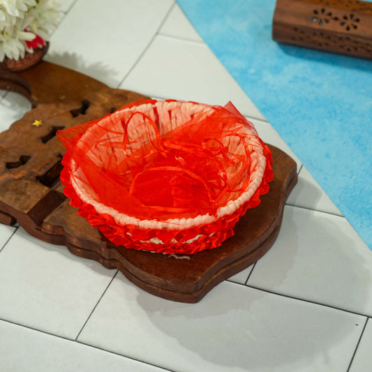 Sri Rudra Decorative Basket (SR 03070) - Swadesiicart