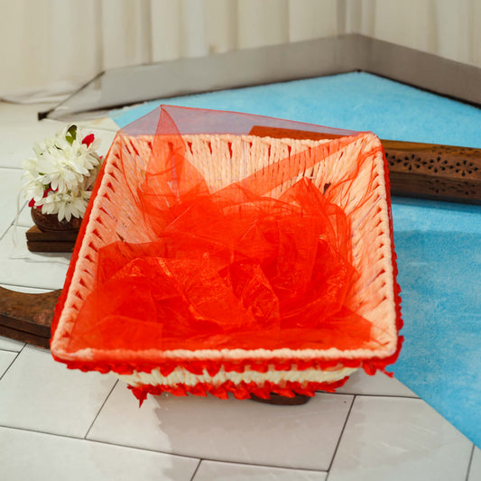 Sri Rudra Decorative Basket (SR 03082) | Swadesiicart