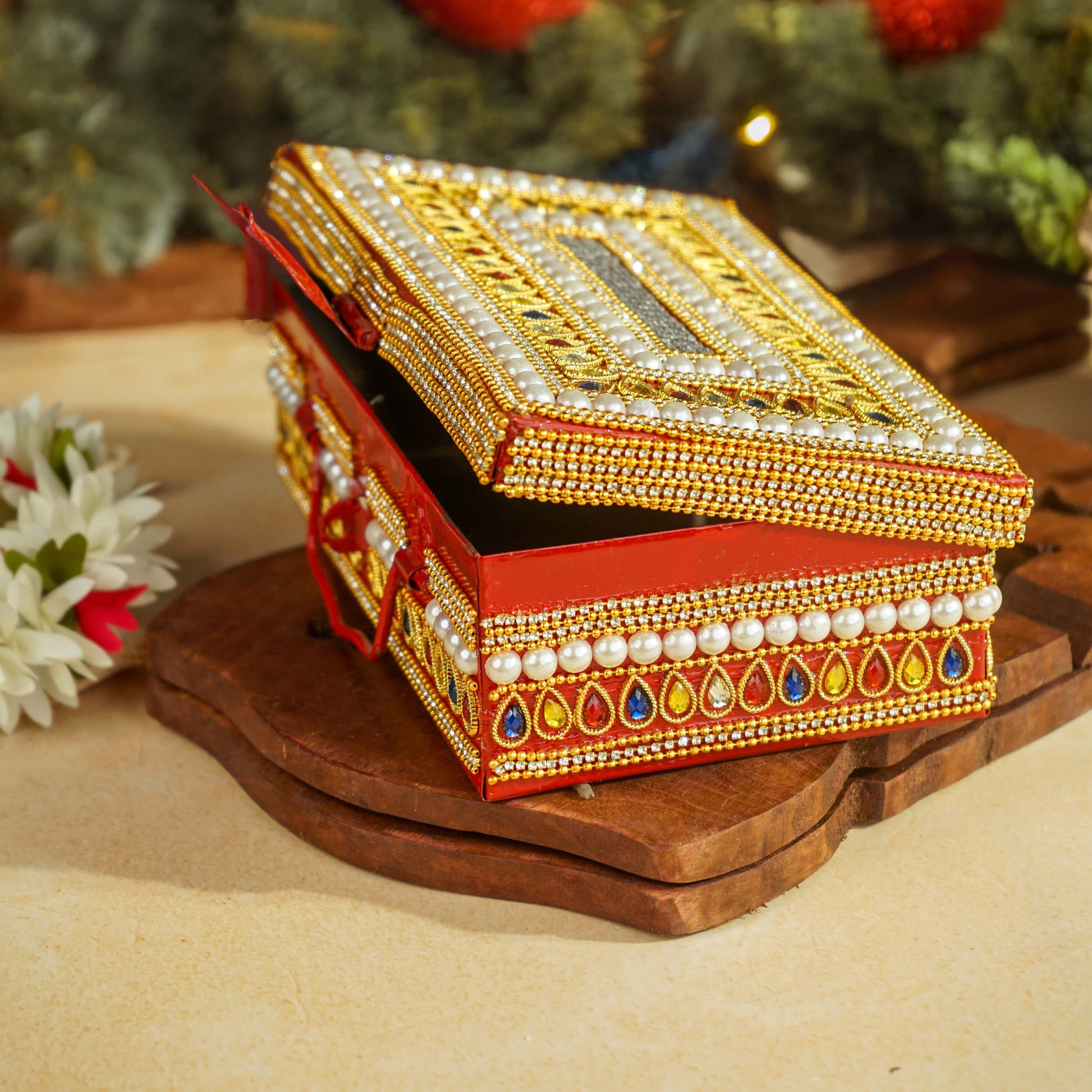 Sri Rudra Decorative Jewellery Box Mid (EAN 8906101494323) | Swadesiicart
