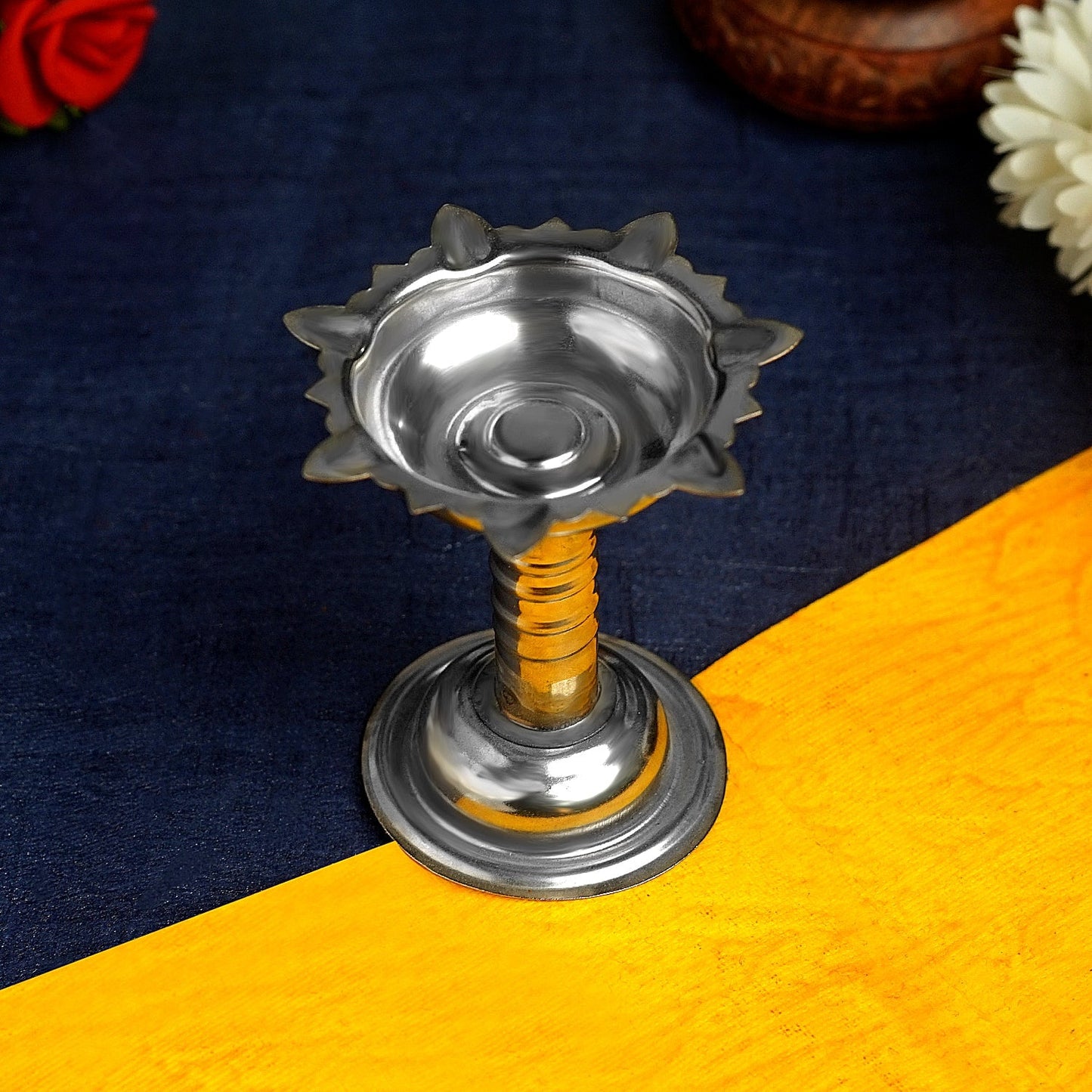 Sri Rudra Steel Diya Big (SR 01523) | Swadesiicart