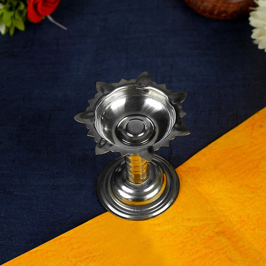 Sri Rudra Steel Diya Big (SR 01523) | Swadesiicart