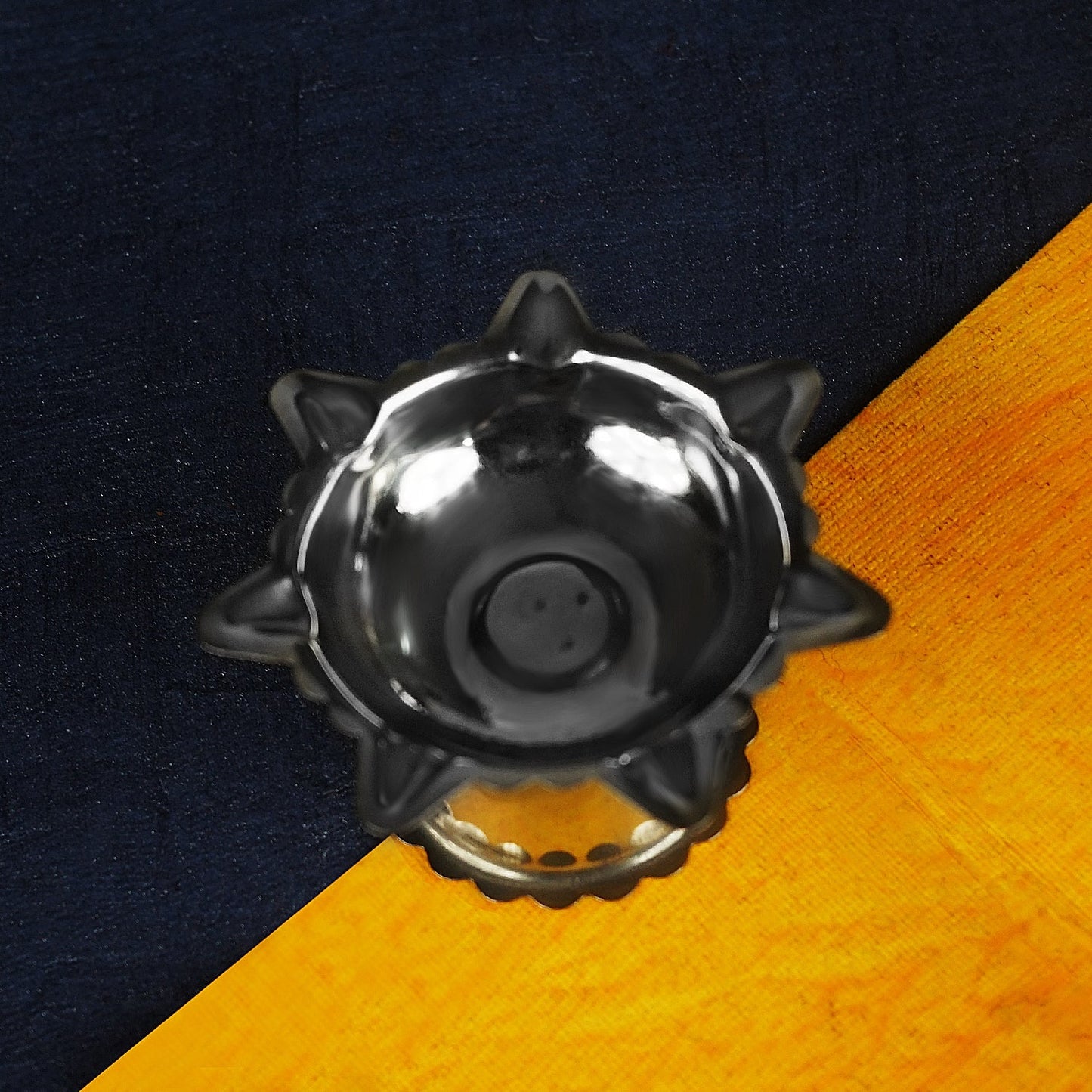 Sri Rudra Steel Diya Small (SR 01524) | Swadesiicart
