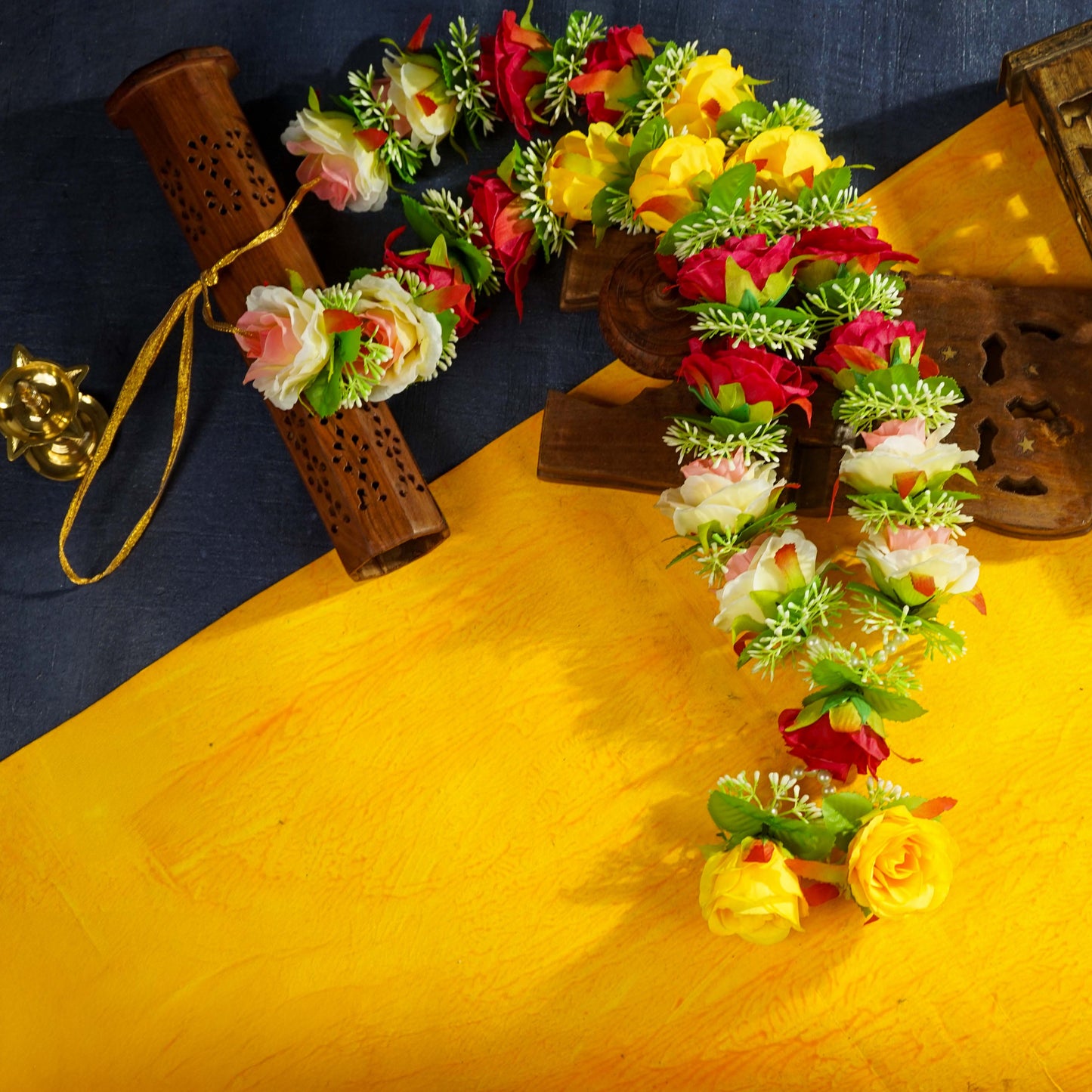 Sri Rudra Shadi Mala Rose Big (SR 02031) | Swadesiicart