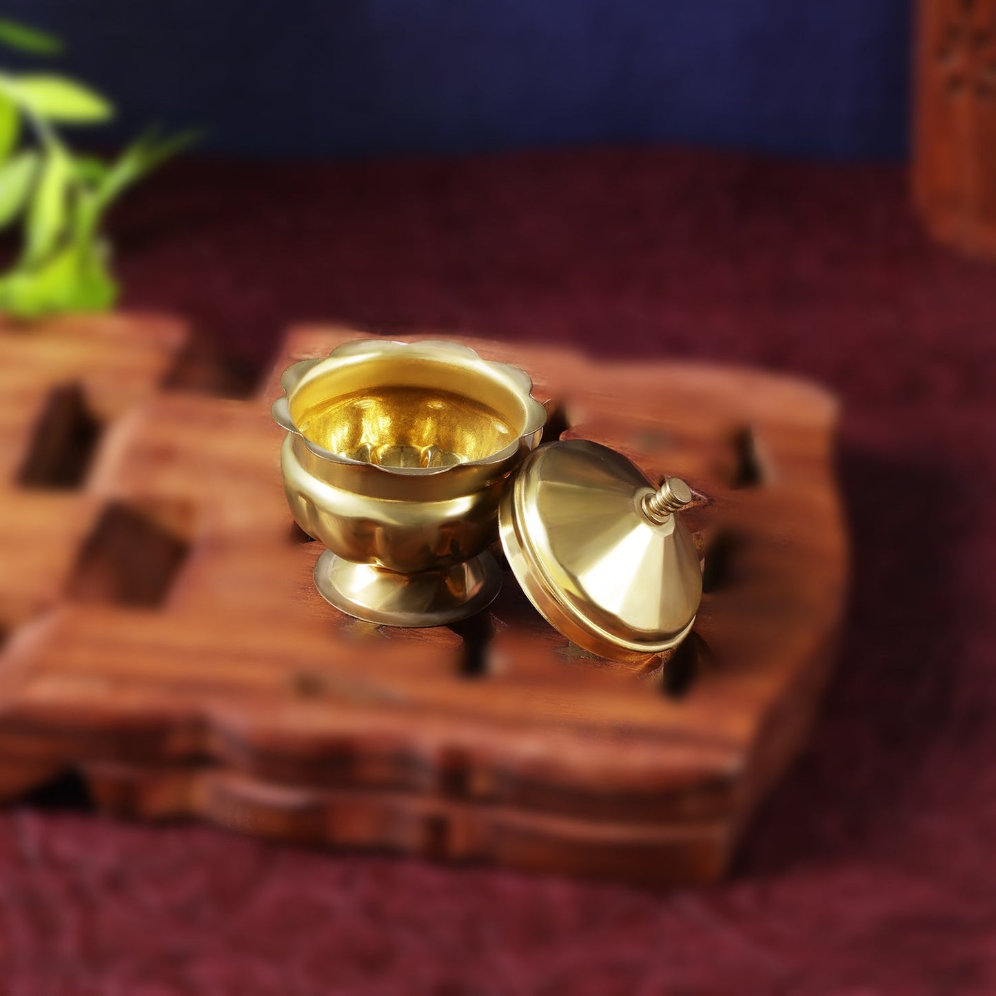Sri Rudra Kumkum Dabbi (SR 00374) - Swadesiicart