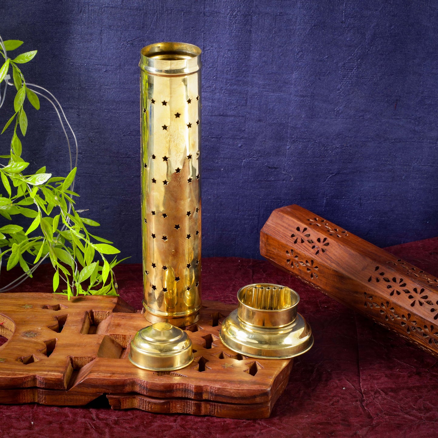 Sri Rudra Pipe Holes Tiger (SR 03120) | Swadesiicart