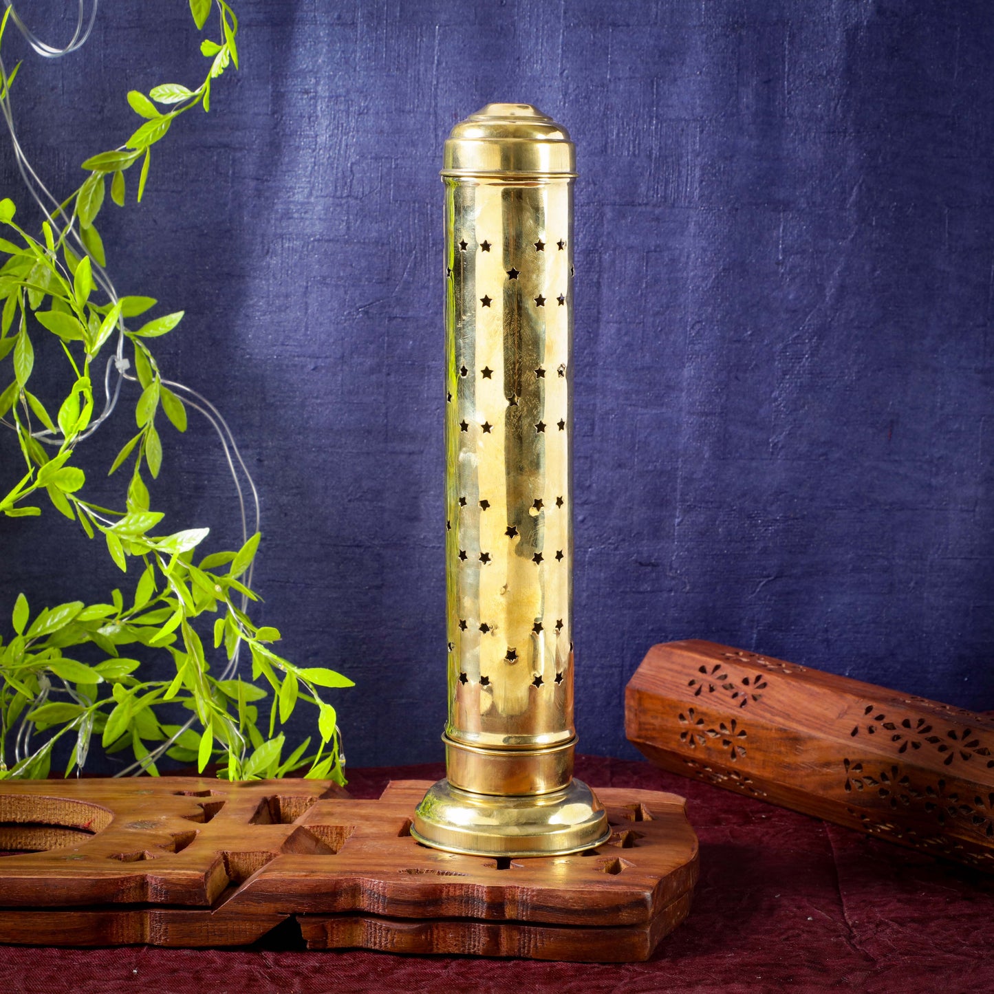 Sri Rudra Pipe Holes Tiger (SR 03120) | Swadesiicart