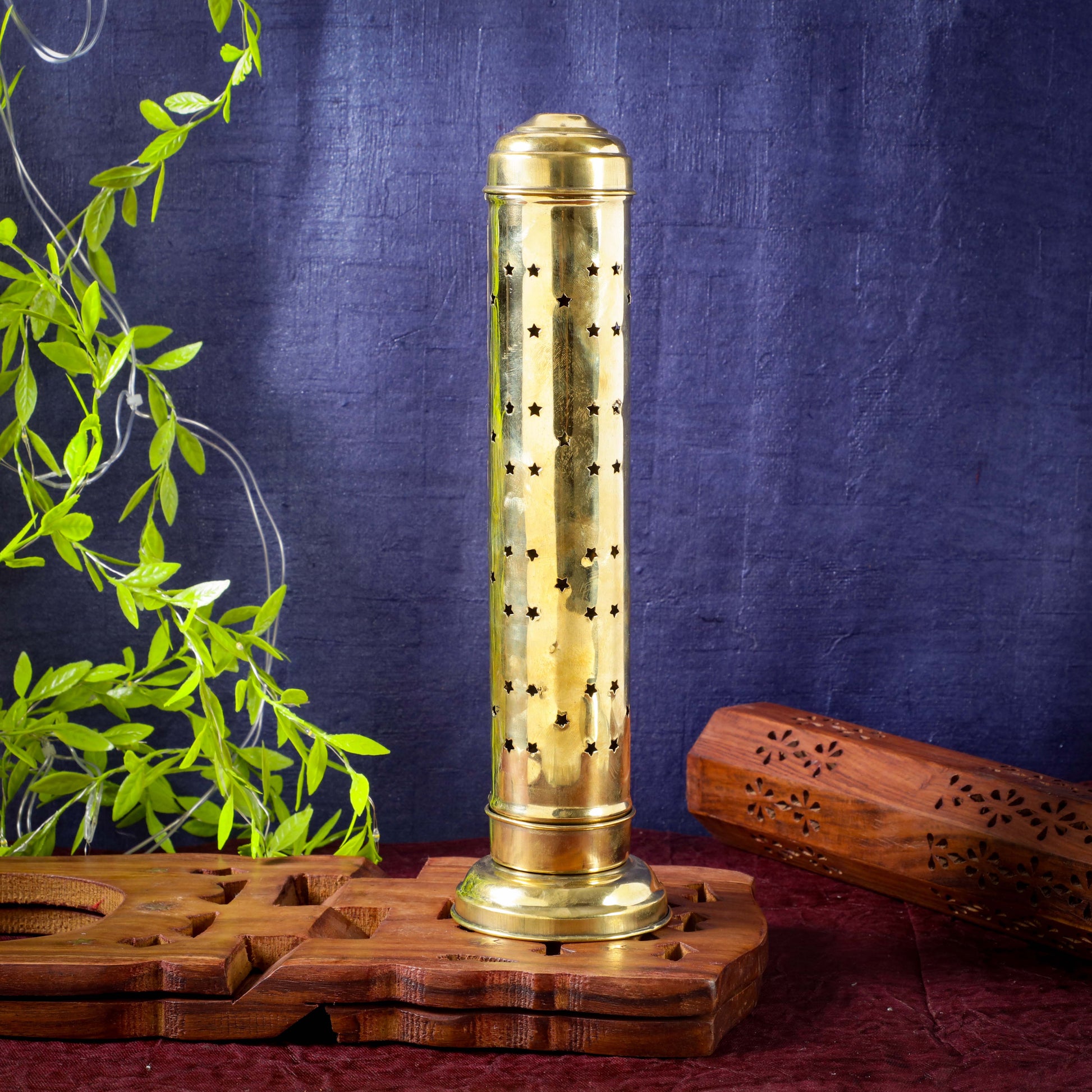 Sri Rudra Pipe Holes Tiger (SR 03120) | Swadesiicart
