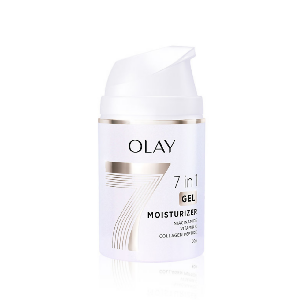 Olay 7in1 Gel Moisturizer with Niacinamide, Vitamin C, Collagen Peptide - Swadesiicart