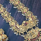 Jewel City Exquisite Gold Filigree Necklace and Earrings Set | Swadesiicart