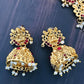 Jewel City Exquisite Gold Filigree Necklace and Earrings Set | Swadesiicart