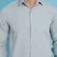 Indian Needle Men's Striped Casual Shirt - Light-Grey | Swadesiicart