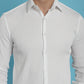 Indian Needle Men's Striped Casual Shirt - White | Swadesiicart