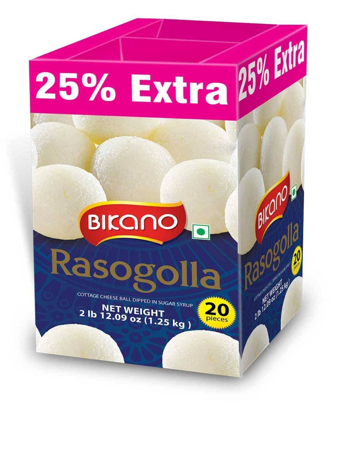 Bikano Rasogolla | Swadesiicart