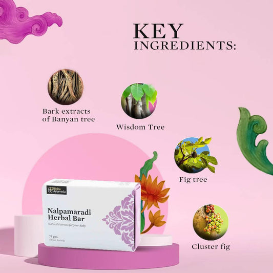 Bipha Ayurveda Nalpamaradi Herbal Bar For Kids - Swadesiicart