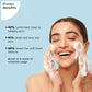 Pilgrim Volcanic Lava Ash Foaming Face Wash with Brush - Swadesiicart