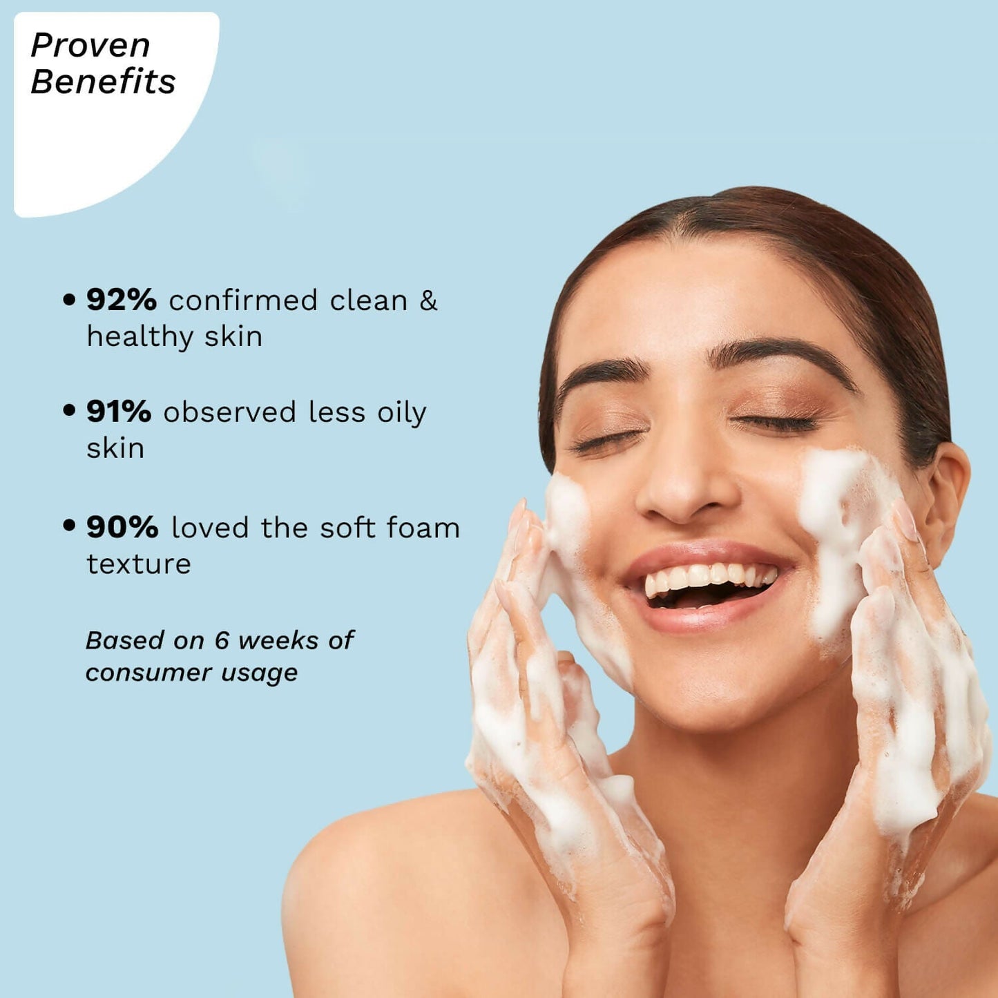 Pilgrim Volcanic Lava Ash Foaming Face Wash with Brush - Limited Time Offer - Swadesiicart