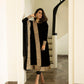 trueBrowns Black Velvet Embroidered Lace Shawl | Relove | Swadesiicart
