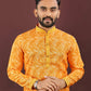 Anaita Dark Yellow Digital Print Kurta