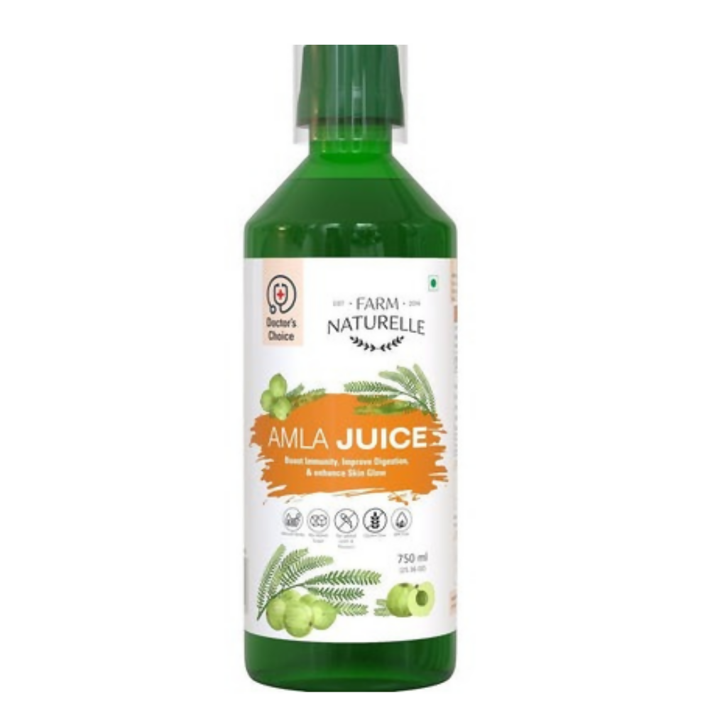 Farm Naturelle Amla Juice Rich in Vitamin C | Swadesiicart