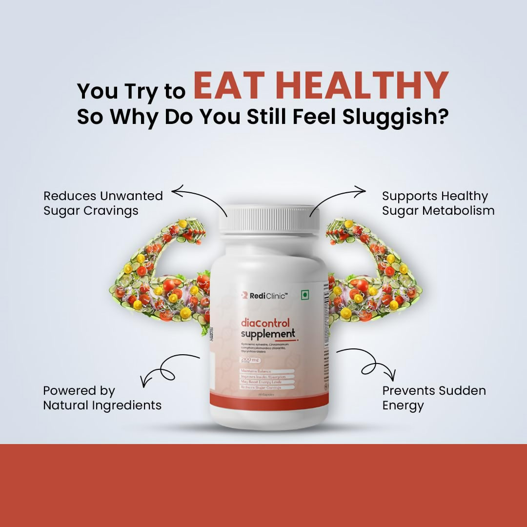Redi Clinic Diacontrol Capsules | Swadesiicart