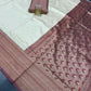 Vamika Weaving Banarasi Jacquard chiku Kanjivaram Saree | Swadesiicart