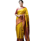 Vamika Weaving Banarasi Jacquard yellow Kanjivaram Saree | Swadesiicart