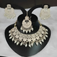 Jewel City Elegant Kundan Pearl Choker Necklace Set - Traditional Indian Bridal Jewelry with Earrings & Maang Tikka | Swadesiicart