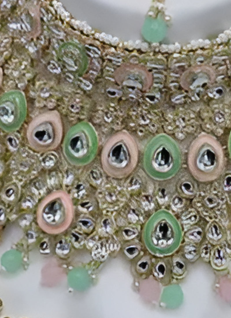 Jewel City Traditional Kundan Bridal Jewelry for Women Handcrafted Necklace with Earrings, Maang Tikka, Indian Wedding Jewellery Set | Swadesiicart