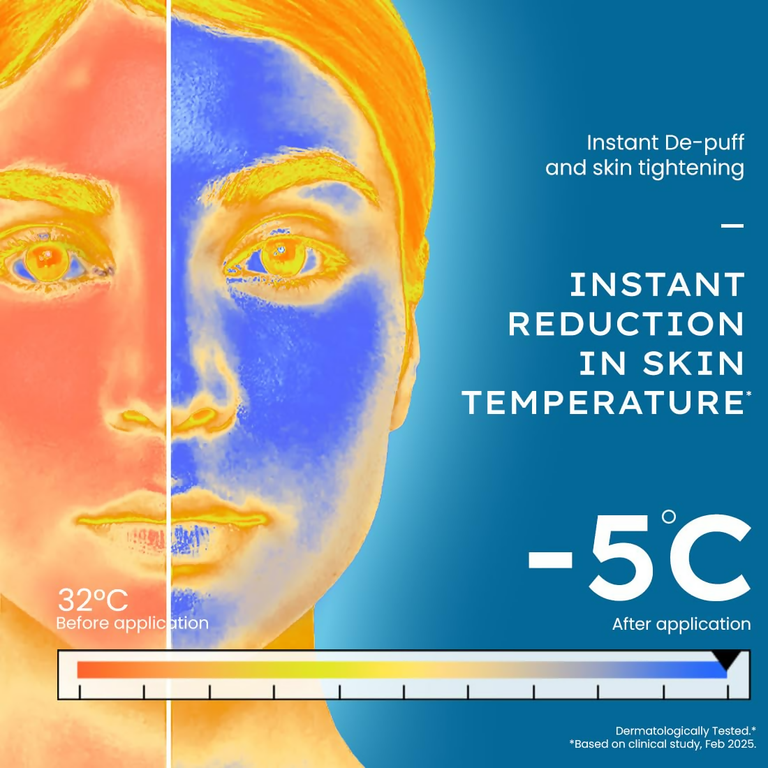Hyphen Ice Dunk Instant Cooling Face Mask | Swadesiicart