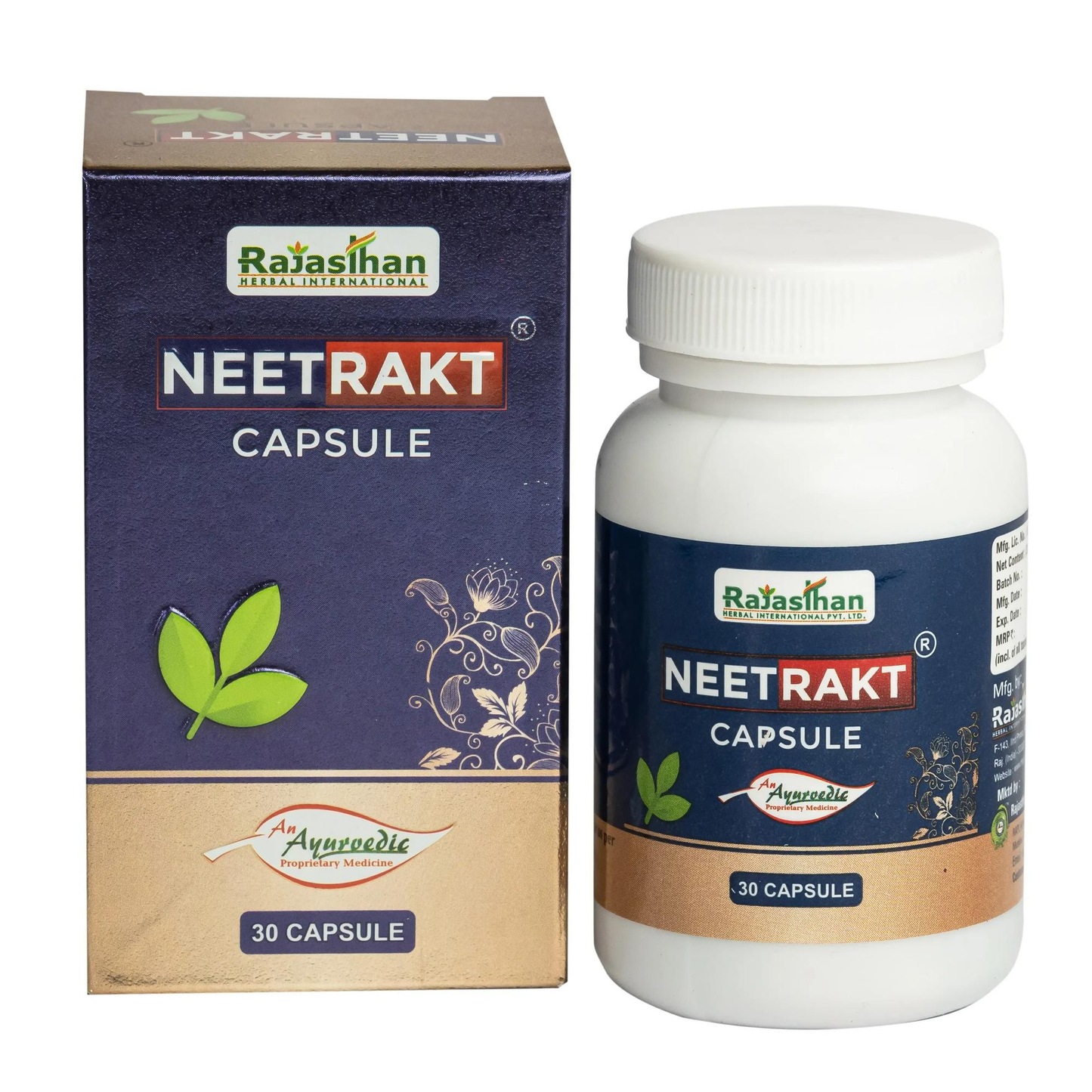 Rajasthan Herbals Neetrakt Capsules | Swadesiicart
