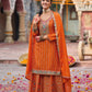 Anaita Coral Premium Embroidery Dhaga Sequin Work Ready Made Suit